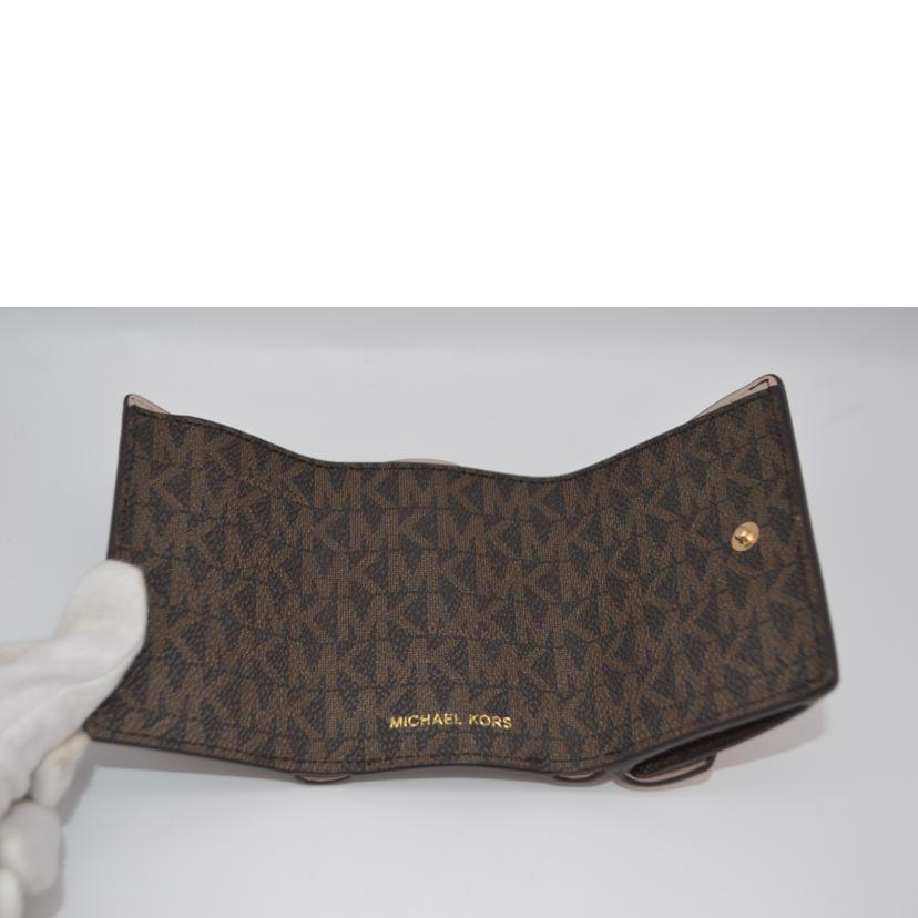MICHAEL KORS マイケルコース/エンベロープトライフォールドレザーウォレット/32T0GT9E5B//Aランク/89