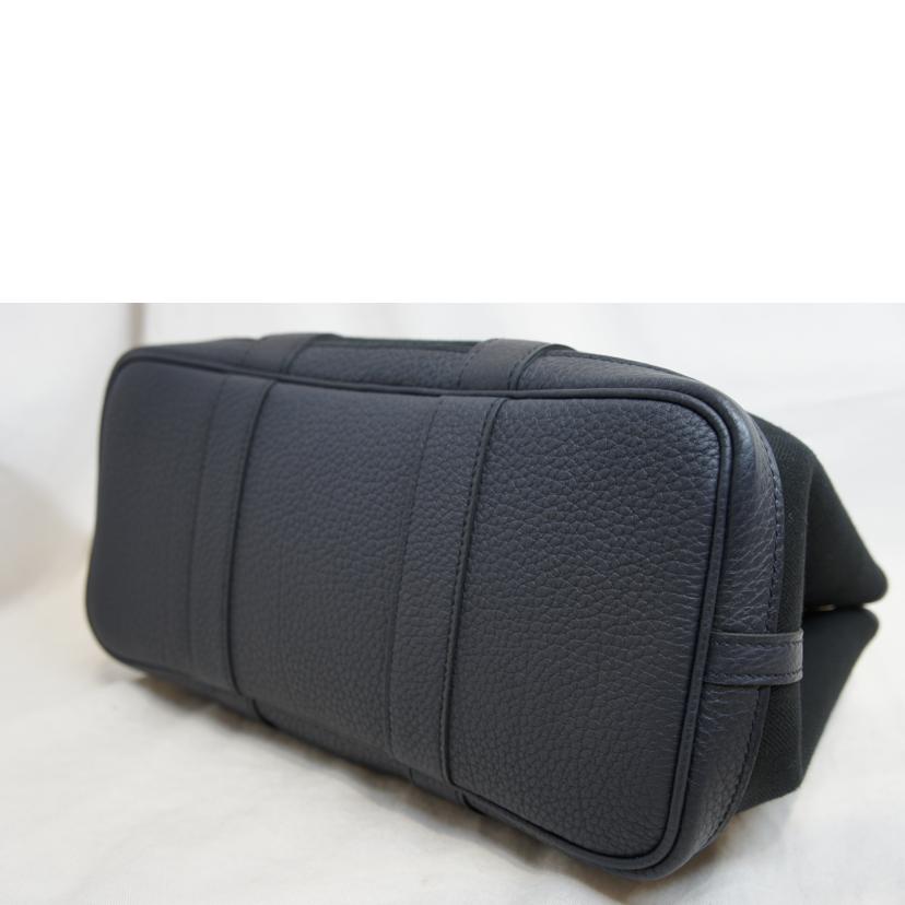 HERMES エルメス/ガーデンパーティTPM/トワルシェブロン/ブラック//Y/SAランク/92