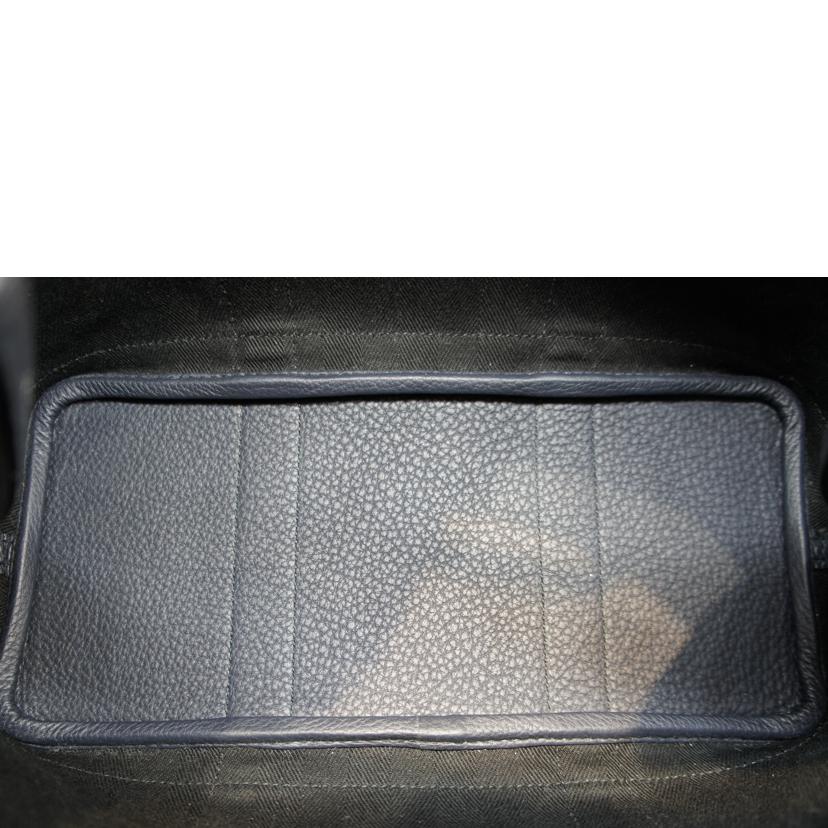 HERMES エルメス/ガーデンパーティTPM/トワルシェブロン/ブラック//Y/SAランク/92