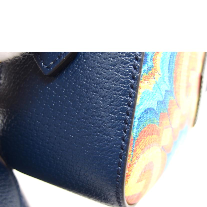 GUCCI グッチ/GGカレイドスコープ ショルダー/ネイビー×オレンジ/476466//520***/Aランク/04