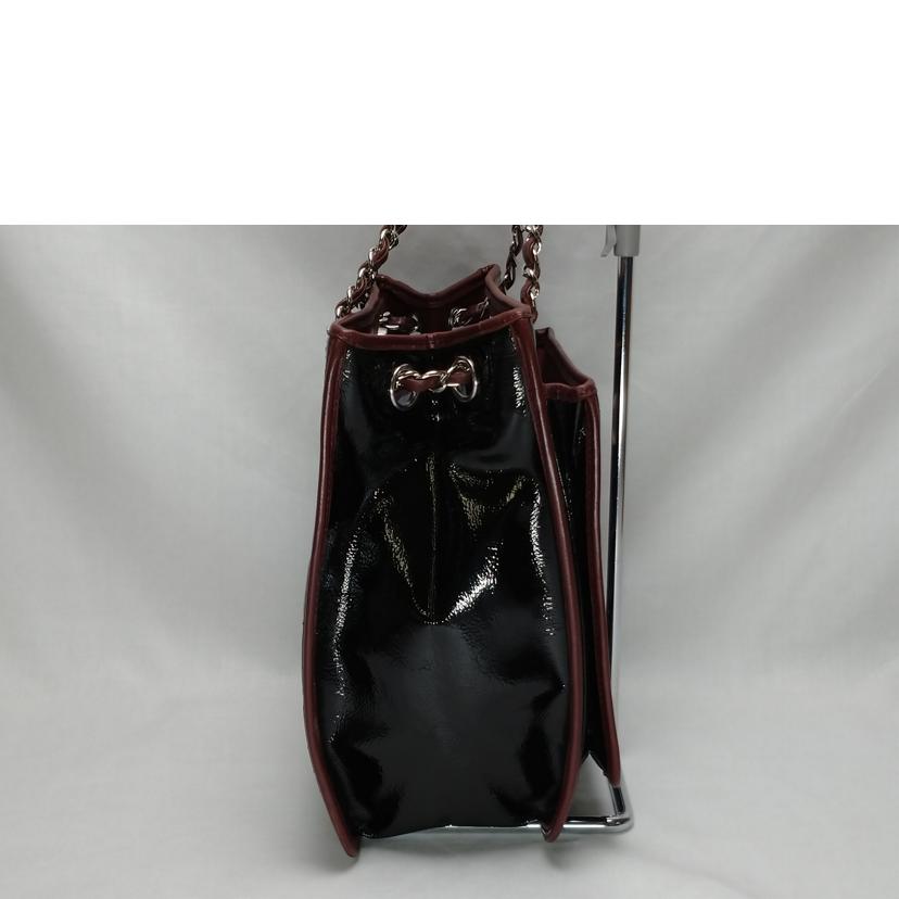 CHANEL シャネル/チョコバー チェーントート パテントレザー//110*****/Bランク/52