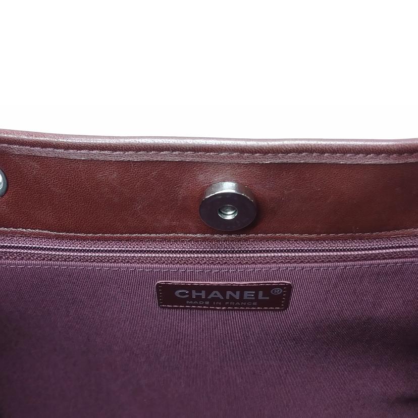 CHANEL シャネル/チョコバー チェーントート パテントレザー//110*****/Bランク/52