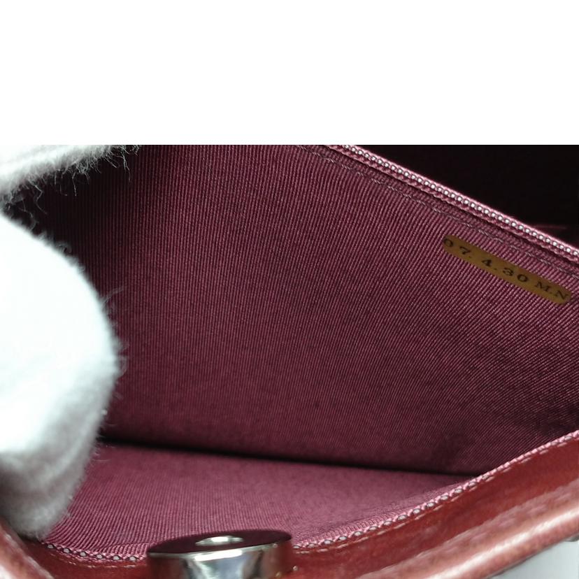 CHANEL シャネル/チョコバー チェーントート パテントレザー//110*****/Bランク/52