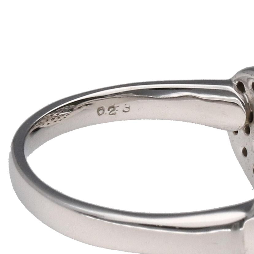 K18WGダイヤリング0.23ct//Aランク/64