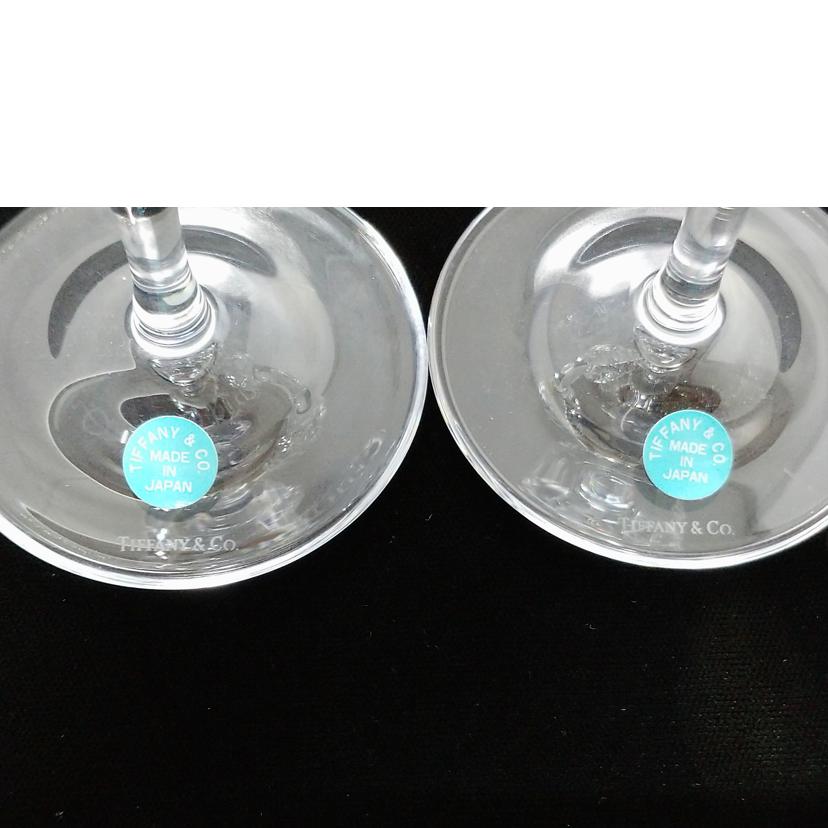 TIFFANY ティファニー/フローレット シャンパン グラス ペア//Aランク/52