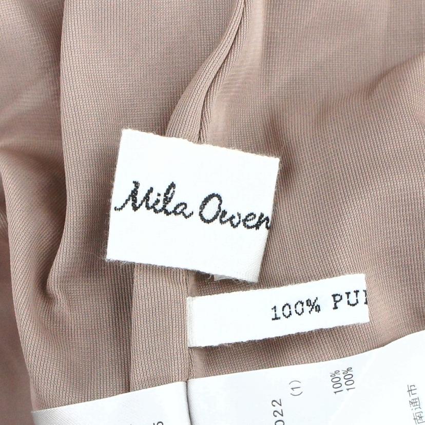 Mila Owen ミラ・オーウェン/ベルト付センタープレスワイドパンツ/09WFP175022//ABランク/93