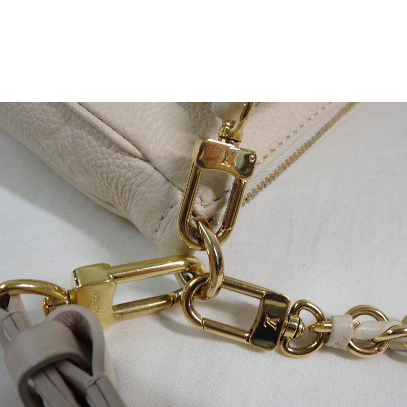 LV ルイヴィトン/ミュルティ・ポシェット・アクセソワール/モノグラム・アンプラント/クレーム/M46568//RFI****/Aランク/84