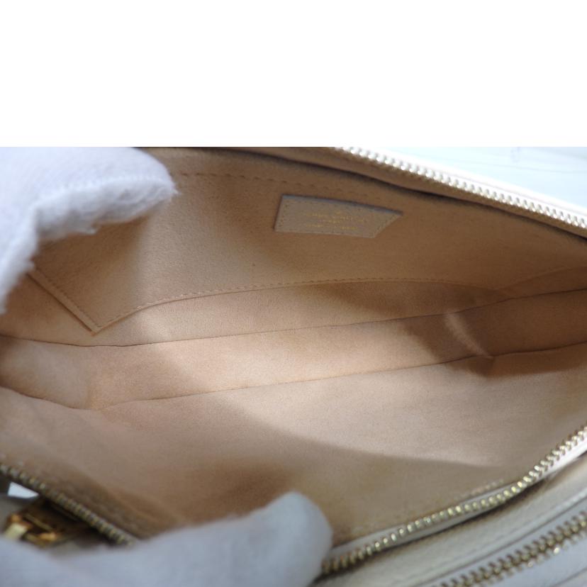 LV ルイヴィトン/ミュルティ・ポシェット・アクセソワール/モノグラム・アンプラント/クレーム/M46568//RFI****/Aランク/84