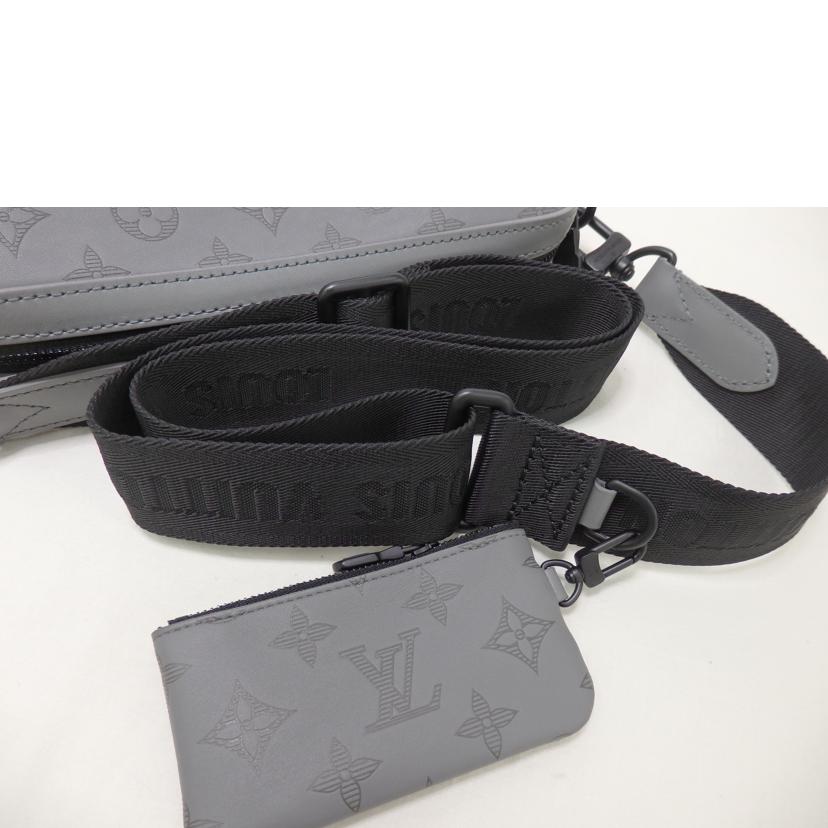 LV ルイヴィトン/デュオ・メッセンジャー/モノグラム・シャドウ/グレー/M46104//RFI****/SAランク/84