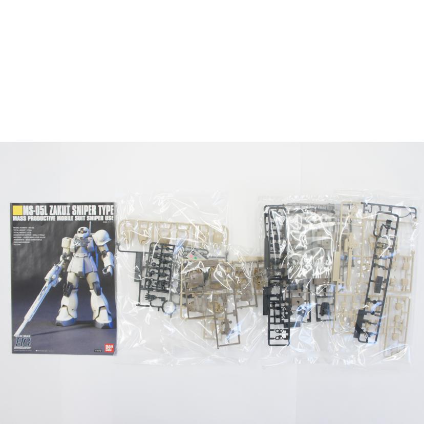 BANDAI SPIRITS バンダイスピリッツ/1/144 HGUC MS-05L ザクI・スナイパータイプ プラモデル「機動戦士ガンダム外伝 THE BLUE DESTINY」//Aランク/01