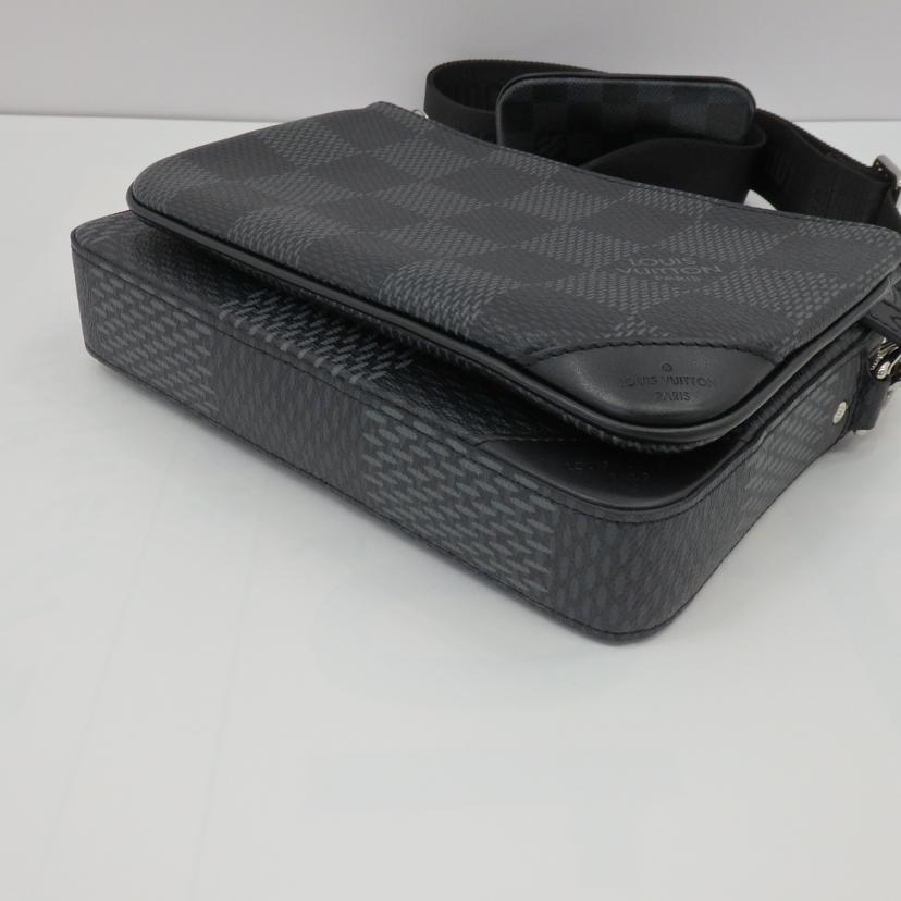 LV ルイ・ヴィトン/トリオ・メッセンジャー/ダミエグラフィット/N50017//RFI****/SAランク/77