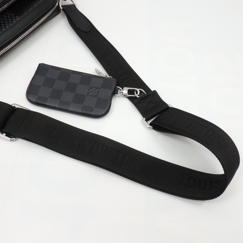 LV ルイ・ヴィトン/トリオ・メッセンジャー/ダミエグラフィット/N50017//RFI****/SAランク/77