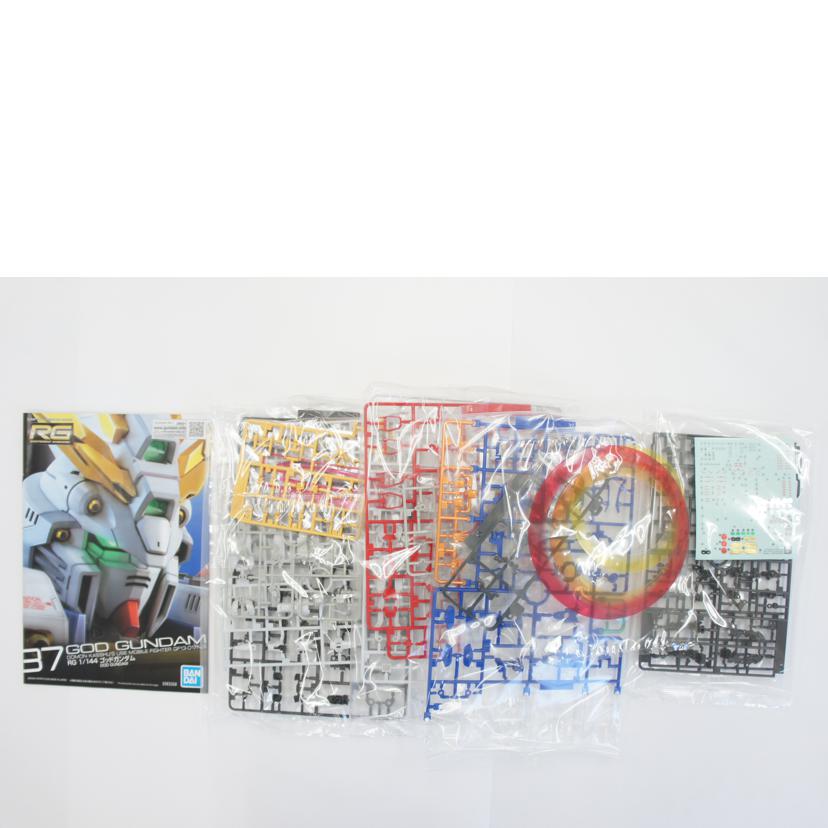 BANDAI SPIRITS バンダイスピリッツ/【2点セット】1/144 RG ゴッドガンダム プラモデル+1/144 RG ゴッドガンダム用 拡張セット(プレミアムバンダイ限定) 「機動武闘伝Gガンダム」//Aランク/01
