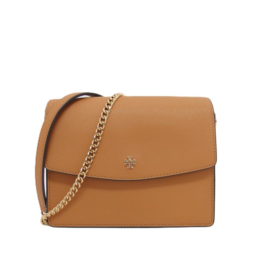 TORY BURCH トリーバーチ/レザーチェーンショルダーバッグ/キャメル/10009171//Aランク/04