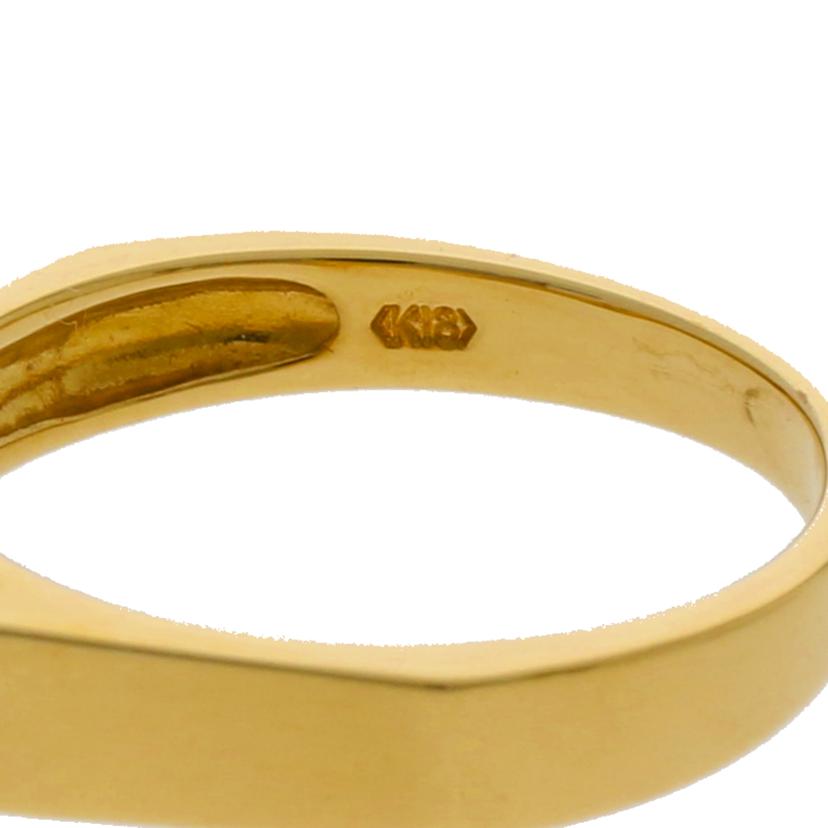 / K18ダイヤリング0.03ct//Aランク/65