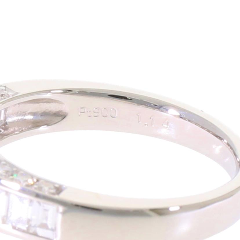 /◎PT900サファイアダイヤリング1.14/D0.77ct//Aランク/59