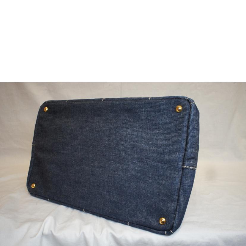 PRADA プラダ/カナパ/デニム地/名古屋限定/NAGOYAロゴ/B1872Y//14/Aランク/92
