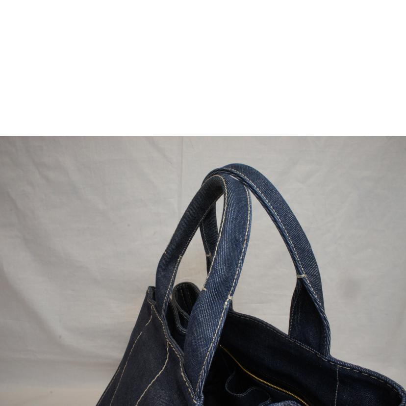 PRADA プラダ/カナパ/デニム地/名古屋限定/NAGOYAロゴ/B1872Y//14/Aランク/92