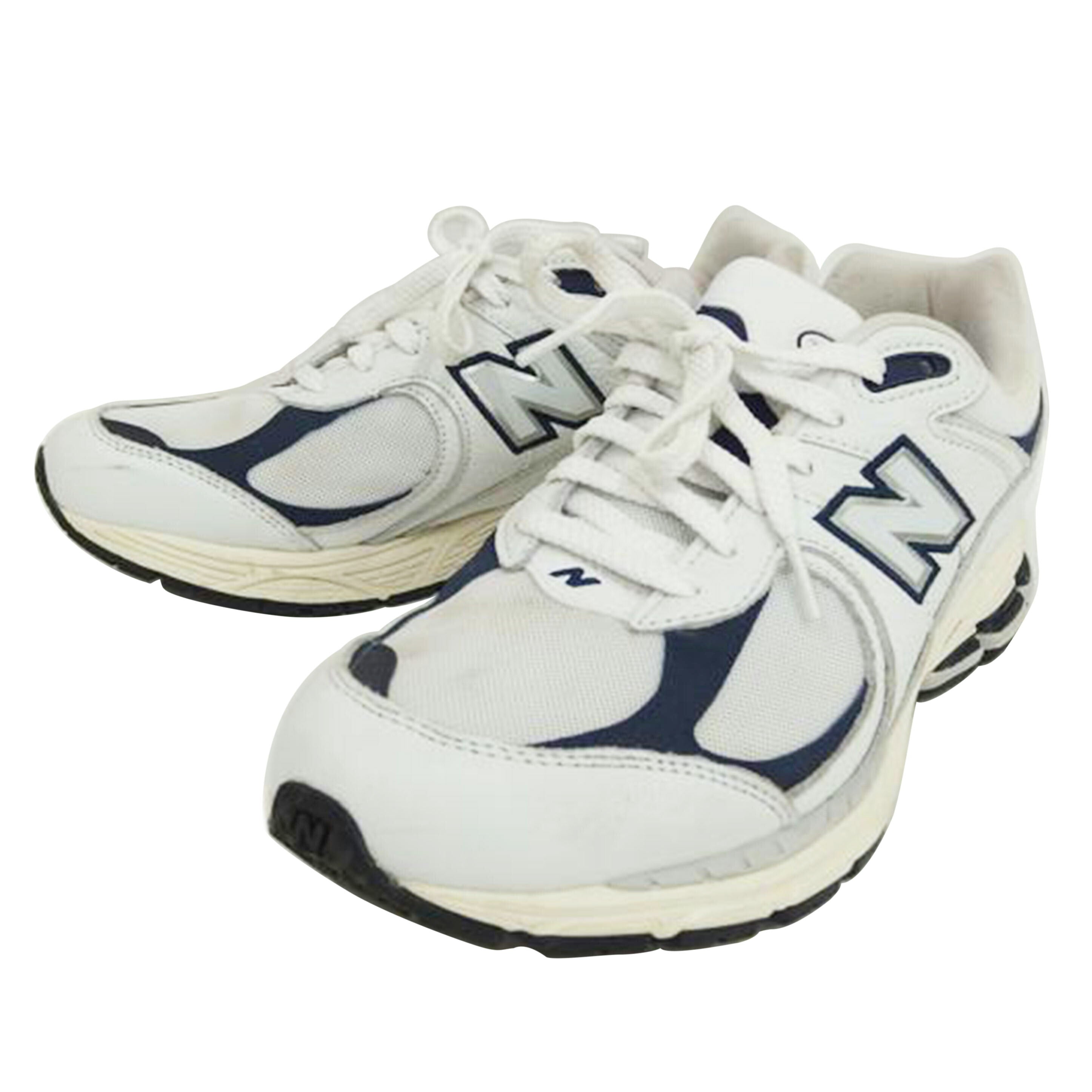 New Balance ニューバランス/New Balance2002Rスニーカー/ホワイト×ネイビー//Bランク/82