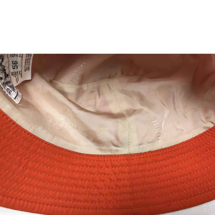 HERMES エルメス/Hロゴ バケットハット//ABランク/51