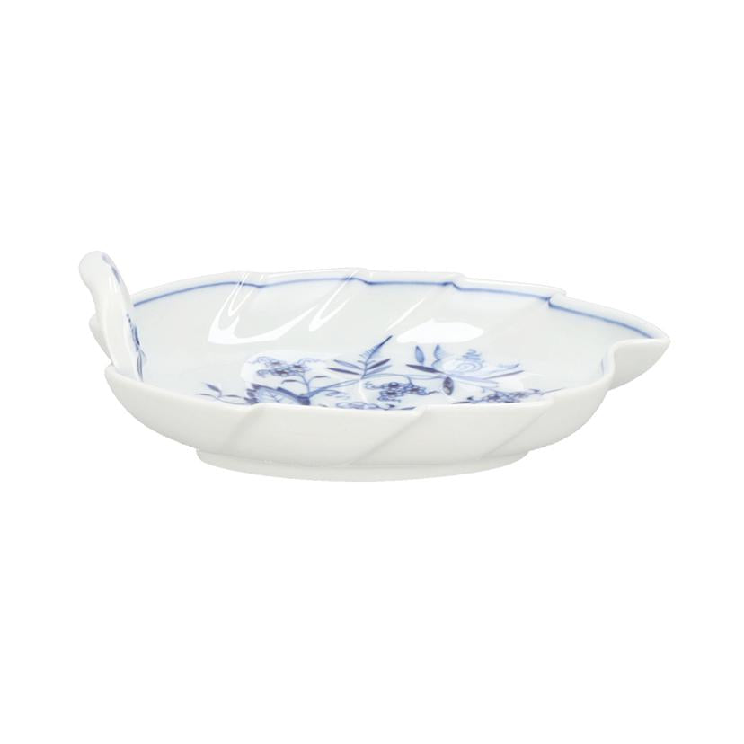 MEISSEN マイセン/ブルーオニオン リーフプレート//Aランク/09