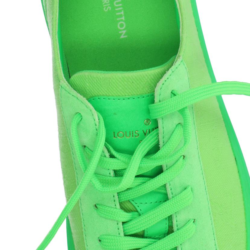 LOUIS VUITTON ルイヴィトン/GraffitiロゴネオングリーンキャンバスSize6/LD1210//Aランク/78