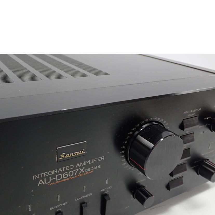 Sansui Sansui/プリメインアンプ/AU-607X DECADE//435107285/Bランク/62