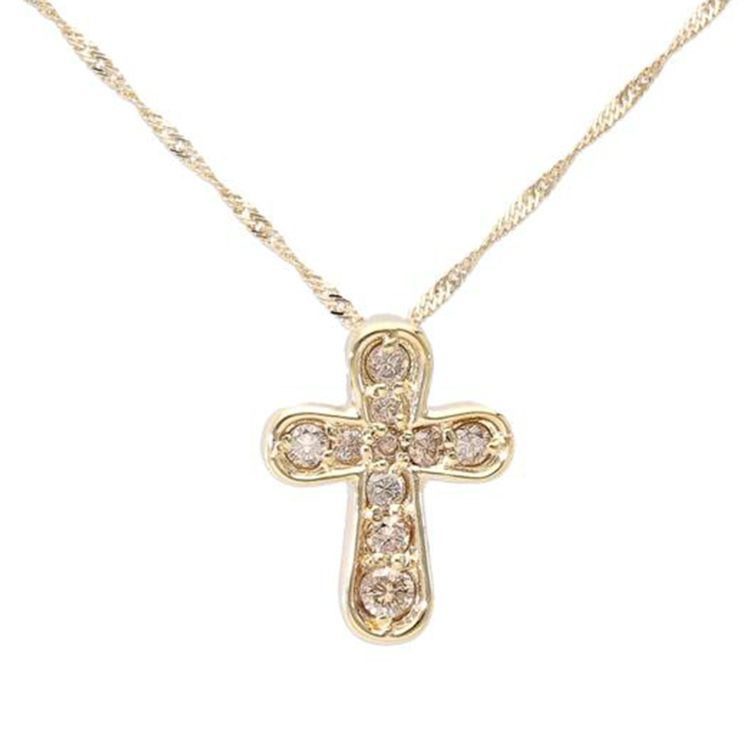 / K1ダイヤネックレス0.30ct//Aランク/65