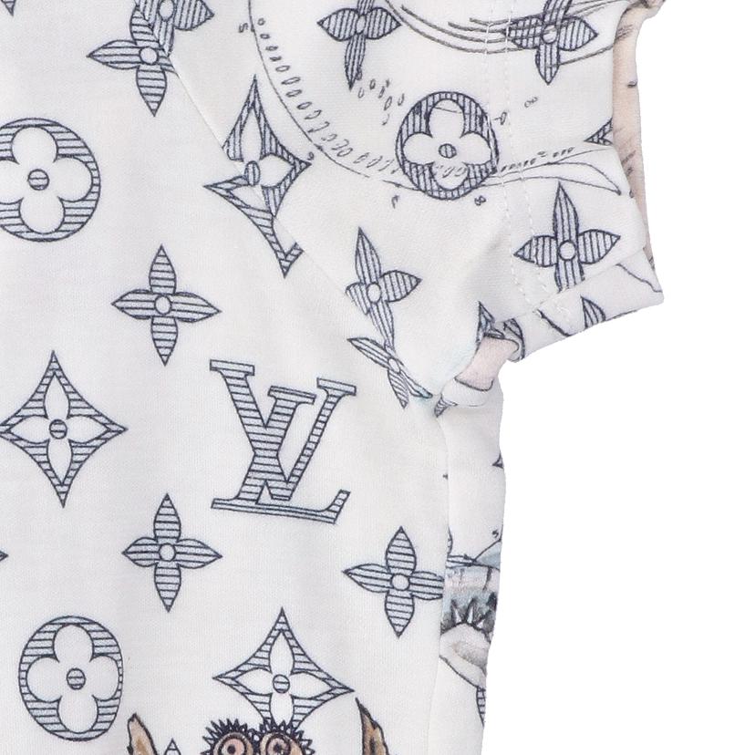 LV ルイヴィトン/LV/モノグラム・アニマルプリントTシャツ/XS/25/ //ABランク/75