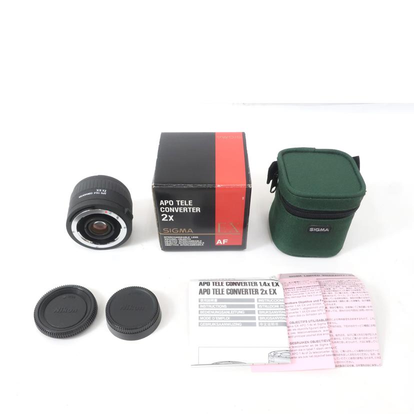 SIGMA シグマ/テレコンバーター/APO TELE CONVERTER 2x EX//2002140/Aランク/65