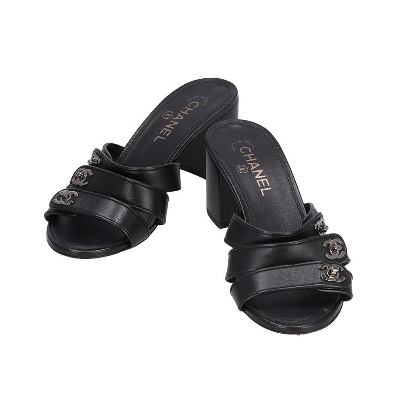 CHANEL シャネル/ターンロックココマークサンダルSize39//ABランク/78