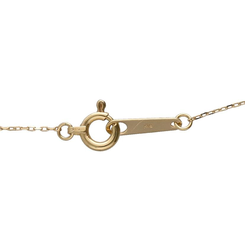 / K18ダイヤネックレス0.10ct//Aランク/76