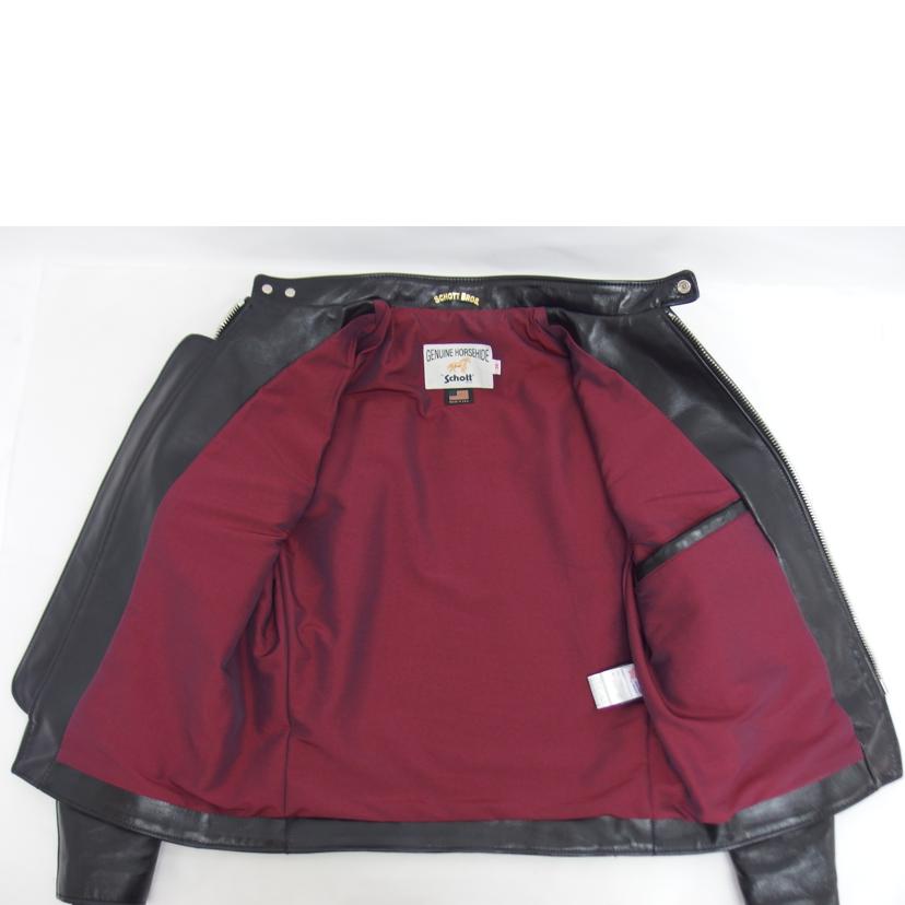 SCHOTT ショット/HORES HIDE CAFE RACER/ライダースジャケット/7823950088//641XXH/Aランク/04