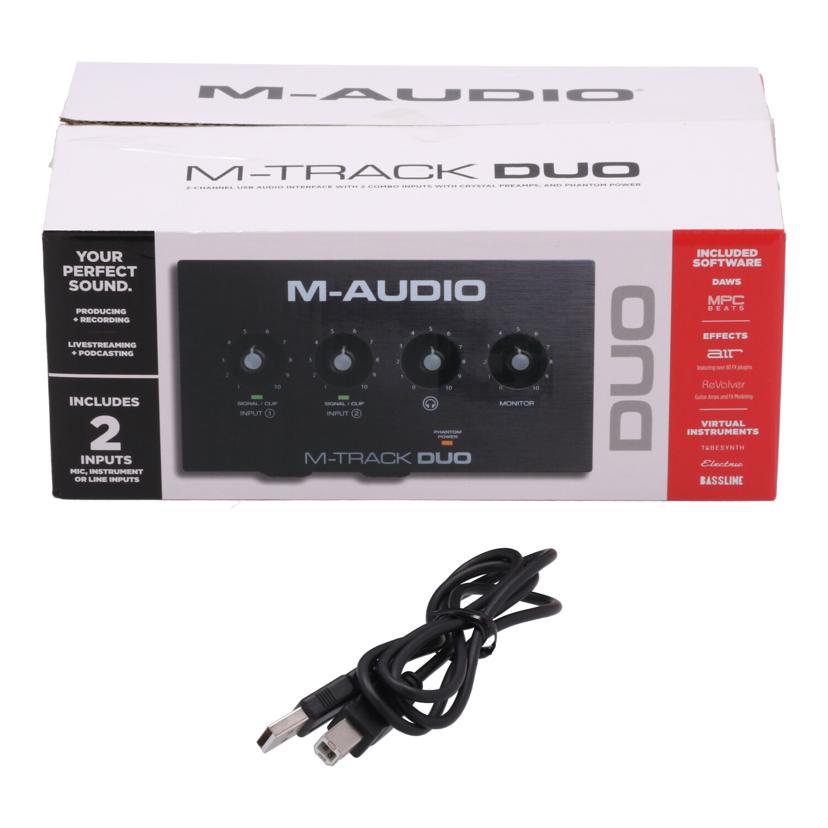 M-AUDIO エムオーディオ/オーディオインターフェース/M-TRACK DUO//A42304249970510/Aランク/62