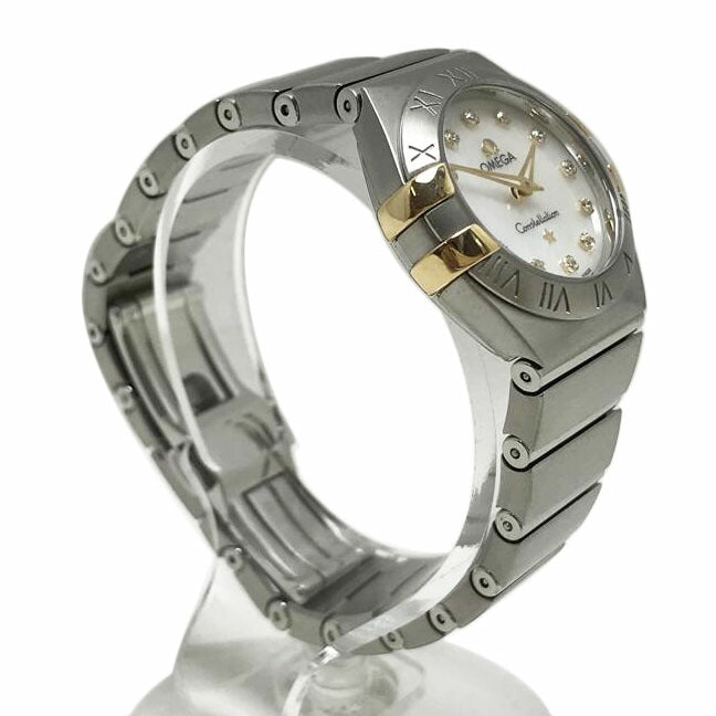 OMEGA オメガ/コンステレーション 10P ホワイトシェル文字盤/123.20.24.60.55.005//918*****/ABランク/51