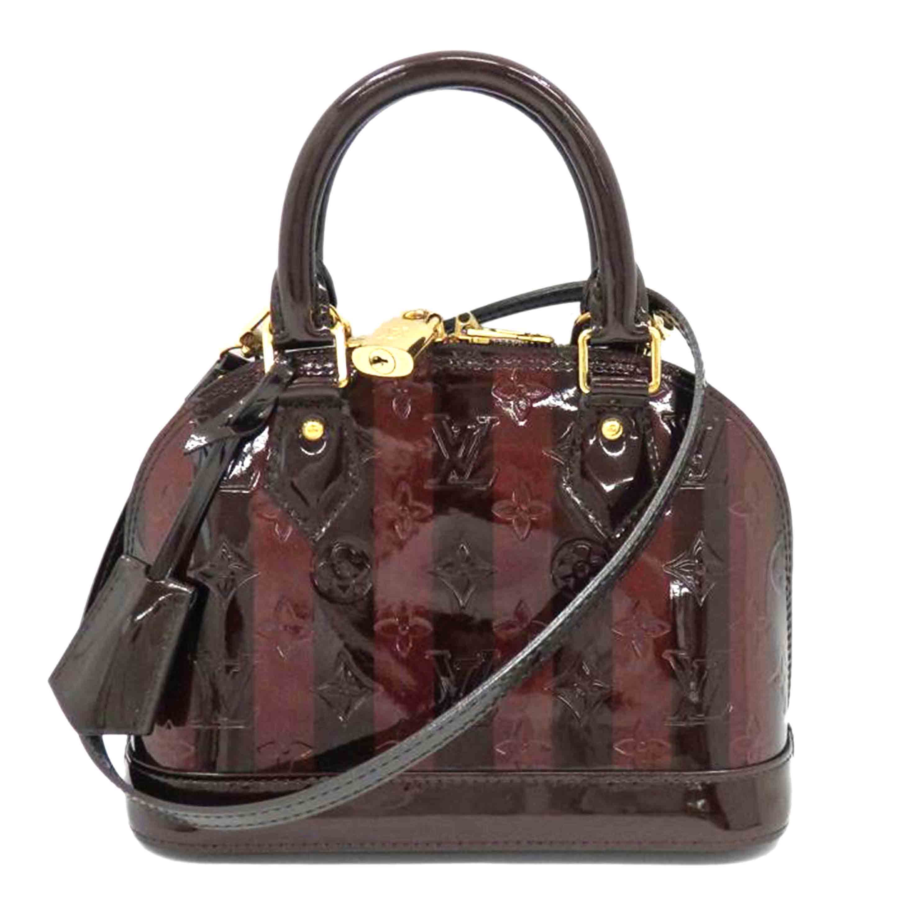 LV ルイ・ヴィトン/アルマBB/ヴェルニ/アマラントレイユール/M91700//MI4***/ABランク/77