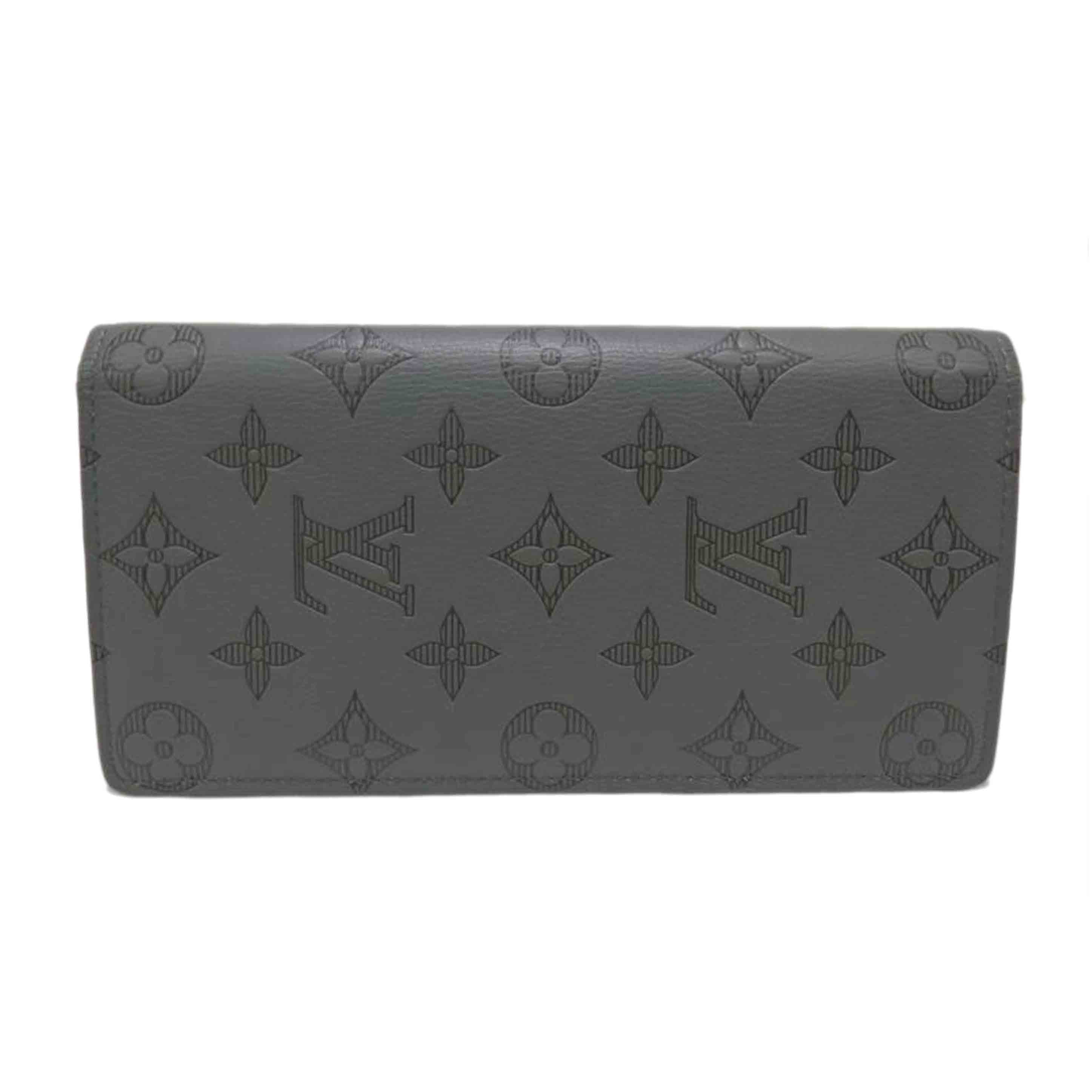 LV ルイヴィトン/ポルトフォイユ・ブラザ/モノグラム・シャドウ/グレー/M81335//RFI****/Aランク/84