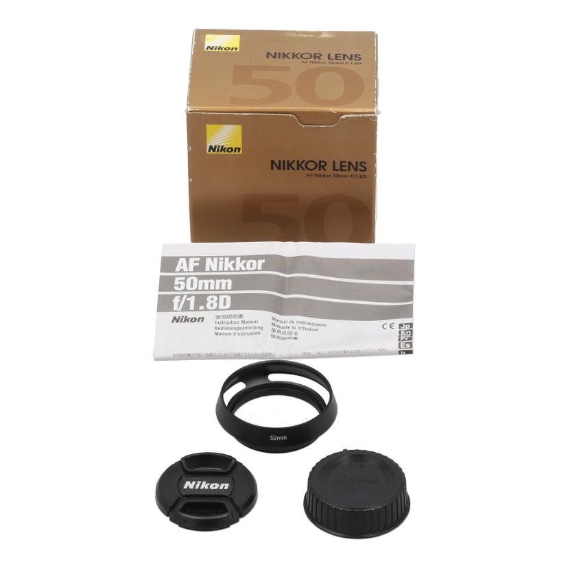 Nikon ニコン /交換レンズ/50mm/AF 50mm f1.8D//2124933/ABランク/22