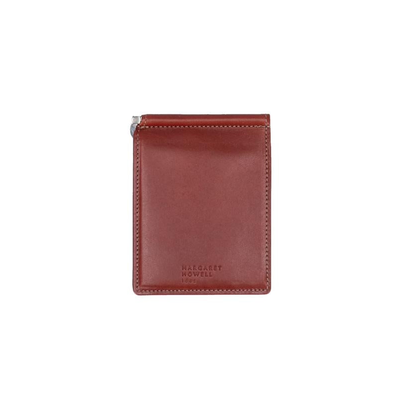 MARGARET HOWELL idea マーガレットハウエルアイデア/エージングエフェクト札ばさみ型折り財布/MHMW4BS3-22//Aランク/09