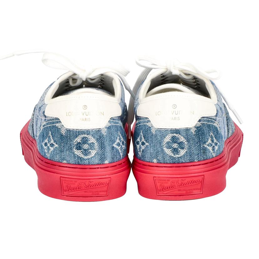 LOUIS VUITTON ルイヴィトン/モノグラムデニムスニーカーSize6//MS0***/Aランク/78