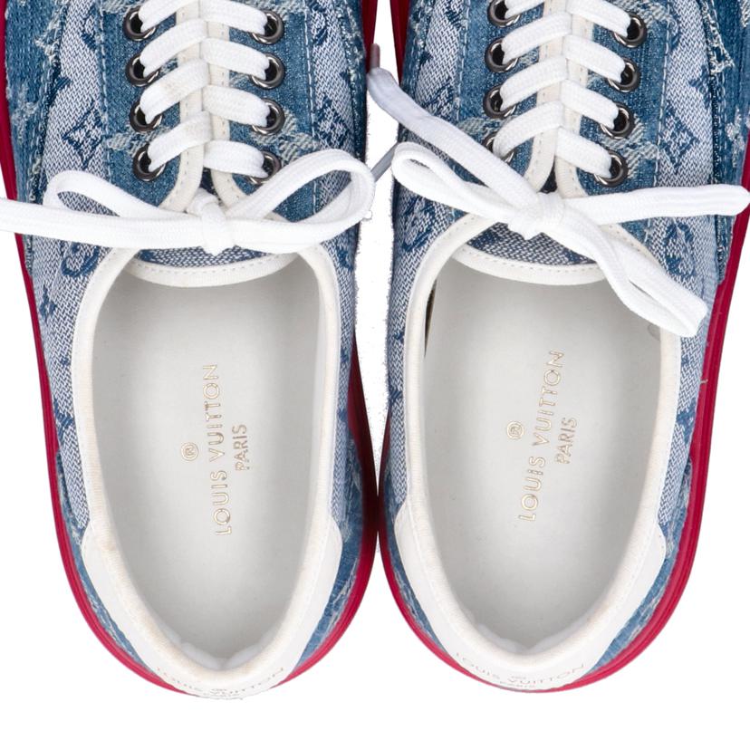 LOUIS VUITTON ルイヴィトン/モノグラムデニムスニーカーSize6//MS0***/Aランク/78