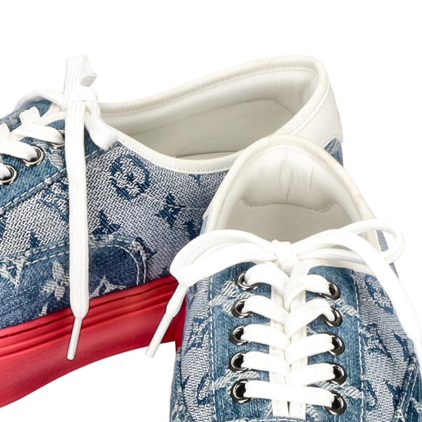 LOUIS VUITTON ルイヴィトン/モノグラムデニムスニーカーSize6//MS0***/Aランク/78