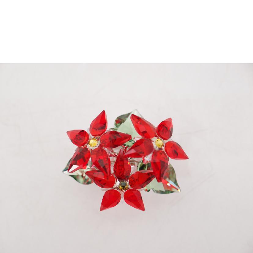 SWAROVSKI スワロフスキー/スワロフスキー 置物 ポインセチア//SAランク/69