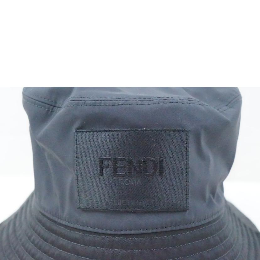 FENDI フェンディ/ FENDI バケットハット/FXQ801-ANBM-F0QA1//Aランク/67