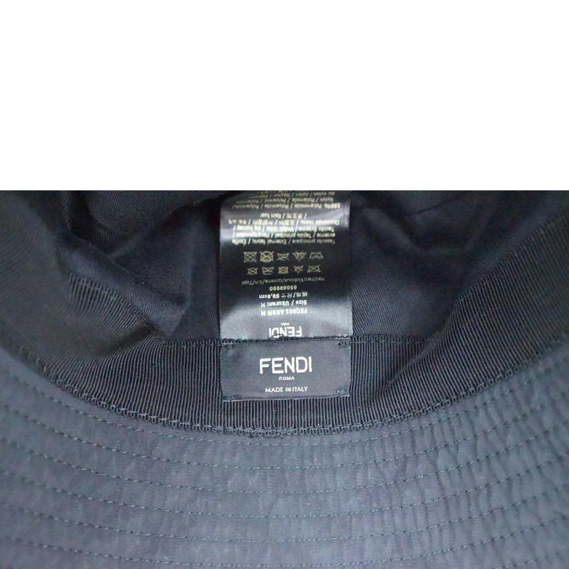 FENDI フェンディ/ FENDI バケットハット/FXQ801-ANBM-F0QA1//Aランク/67