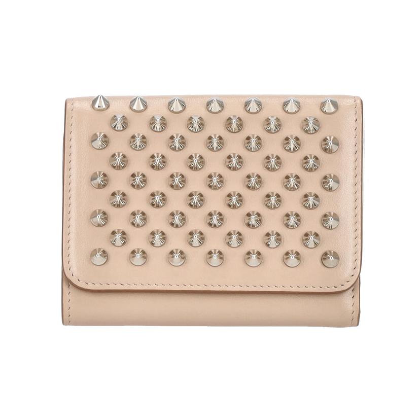 C.Louboutin ルブタン/コンパクトスタッズウォレット/3165040//ABランク/91