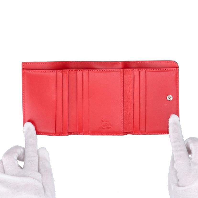 C.Louboutin ルブタン/コンパクトスタッズウォレット/3165040//ABランク/91