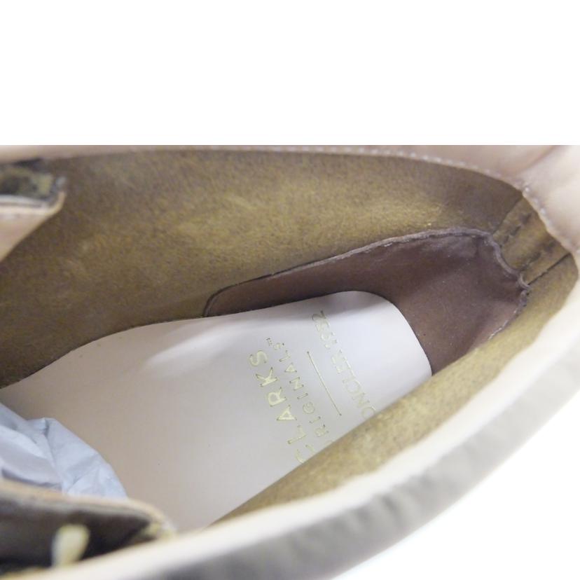 MONCLER×CLARKS モンクレール×クラークス/ワラビーブーツ/25.5cm/0924D00020M2284//ABランク/88