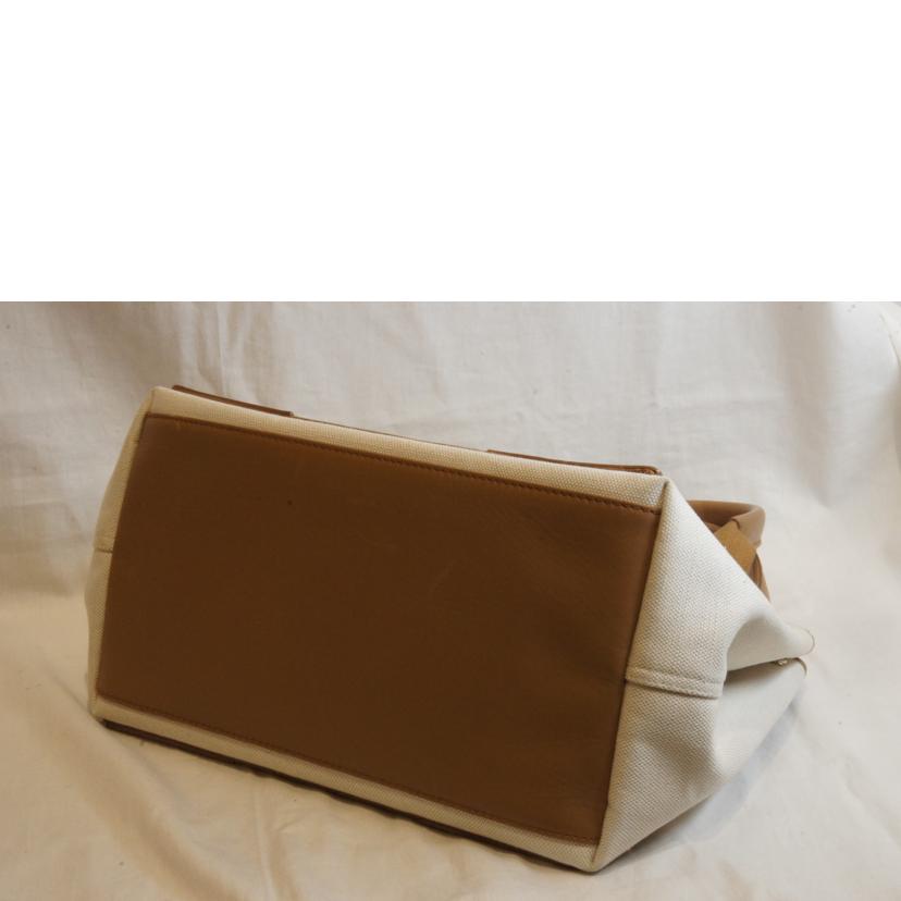 BALENCIAGA バレンシアガ/ネイビーカバスS/キャンバスロゴホワイト//ABランク/92