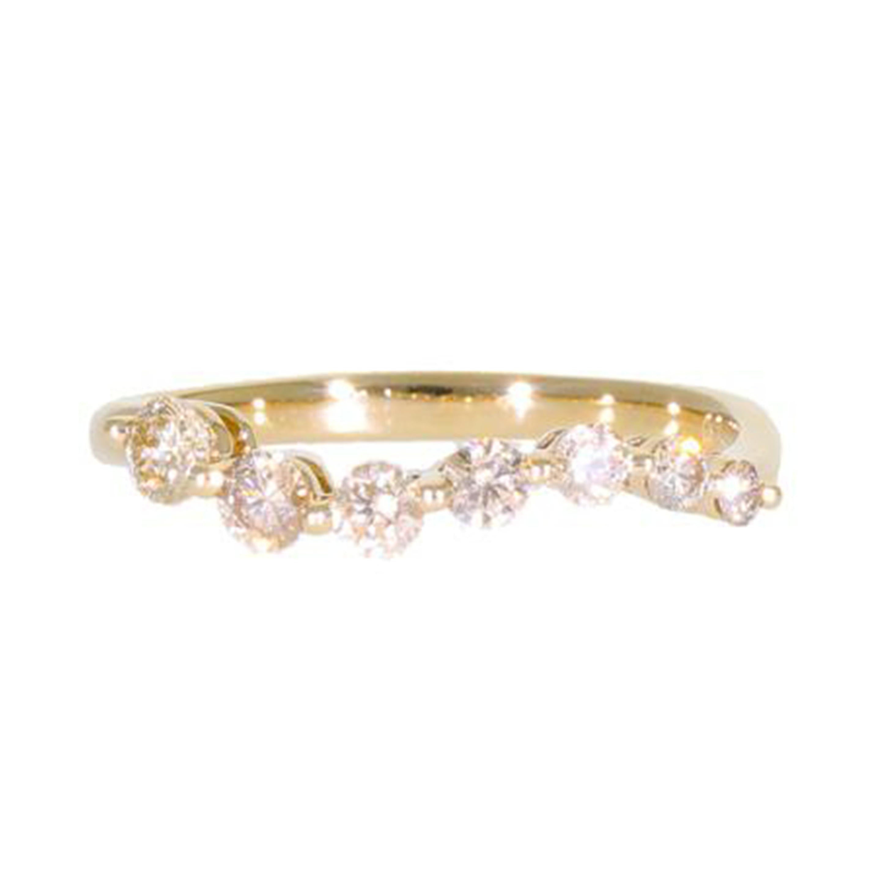 / K18ダイヤリング0.52ct//Aランク/76
